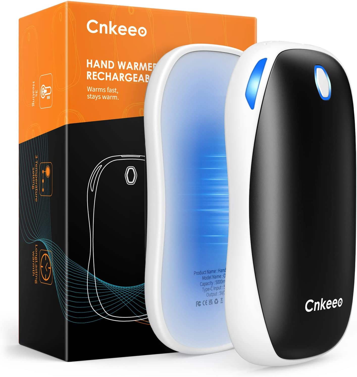 H8 Scaldamani Elettrico Con Display Digitale E Banca Di Energia Da - Foto 5