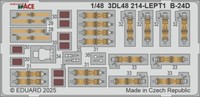 MW22 Eduard 3DL48214 B-24D Space 1/48 3D Decal For Hobby Boss