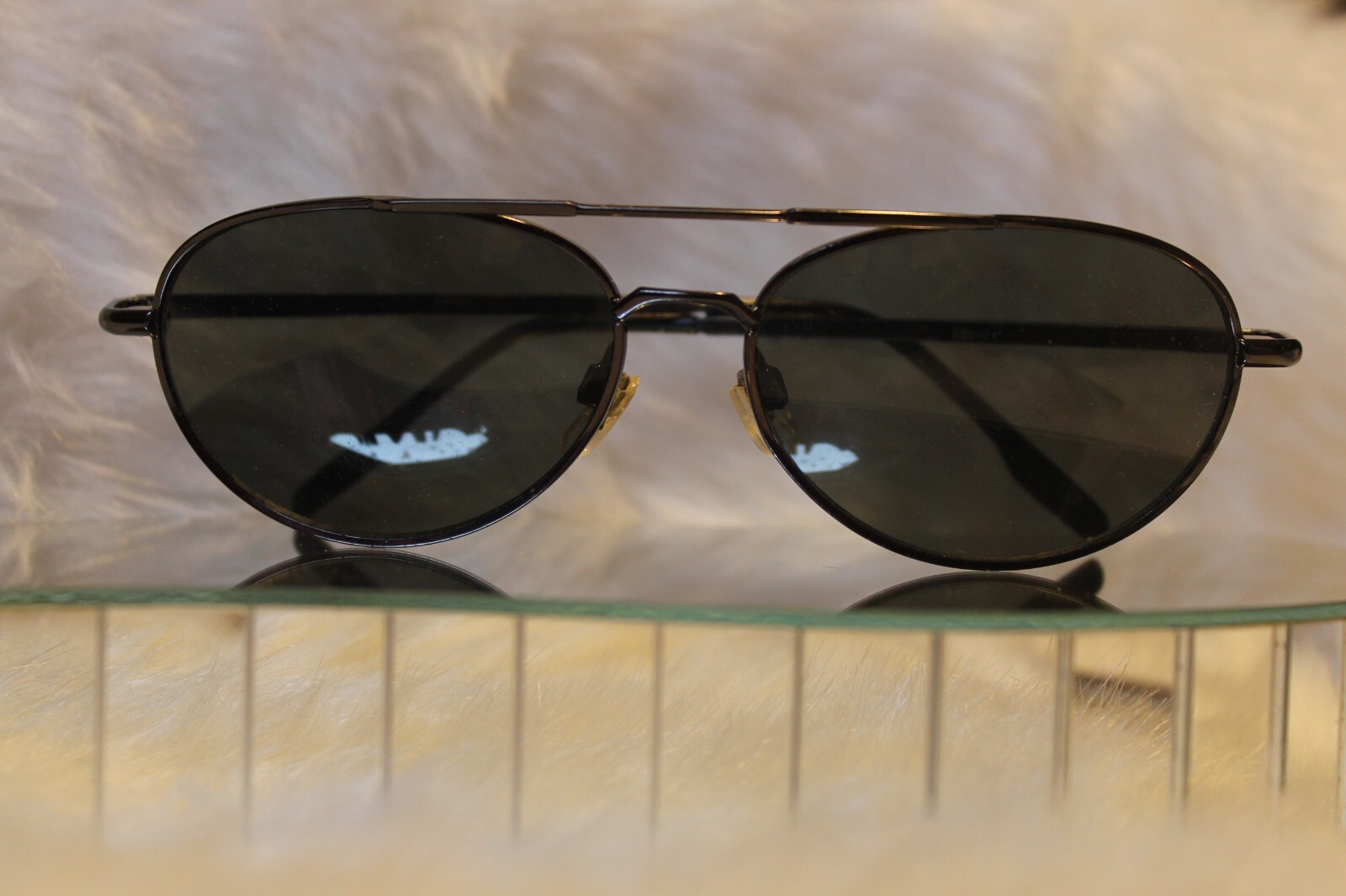 Igogs Aviator Sunglasses Metal Frames Gunmetal Gray-image