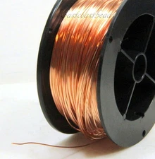 Copper Wire, 22 Gauge, SQUARE Dead Soft, Copper Jewelry Wire, 20 Feet, 007