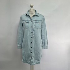 Lee Denim Shirt Dress. Pale Blue. XS New with tags.