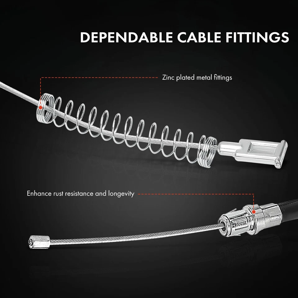 Parking Brake Cable for Chevy Suburban 2500 GMC Yukon XL 2500 Cadillac Rear Left - Image 4 of 4