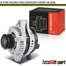 New Alternator for Acura RDX 2013 2014 2015 3.5L 135Amp 12V CW 6-Groove Pulley