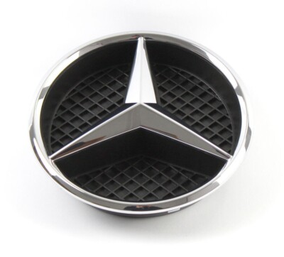 Für Mercedes-Benz 2015-2019 GLC-GLE-GLS Grill Silber Stern Emblem 205MM Neu Logo