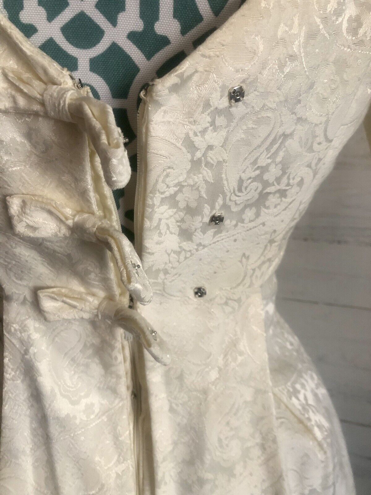 Vintage Lorrie Deb Wedding Dress - image 5