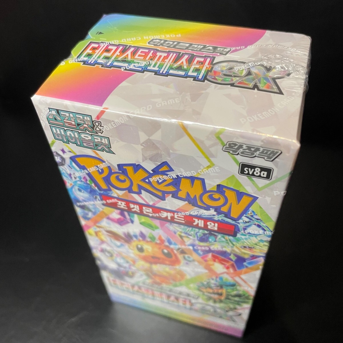 terrestrial festival booster box korean Pokémon Korean Terastal Festival Espeon Binder Collection – TCG Rip Factory main image 1