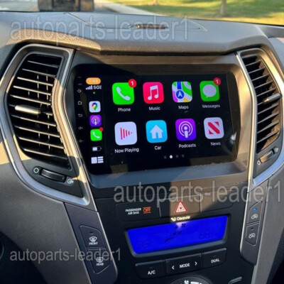 CARPLAY CAR RADIO GPS STEREO NAVI FM FOR HYUNDAI SANTA FE SPORT IX45 2013-2018