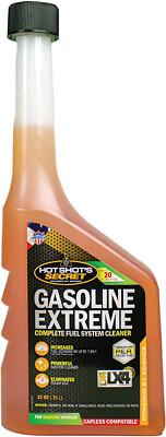 Hot Shot's Secret Gasoline Extreme   Concentrated One Tank Cleaner   12oz