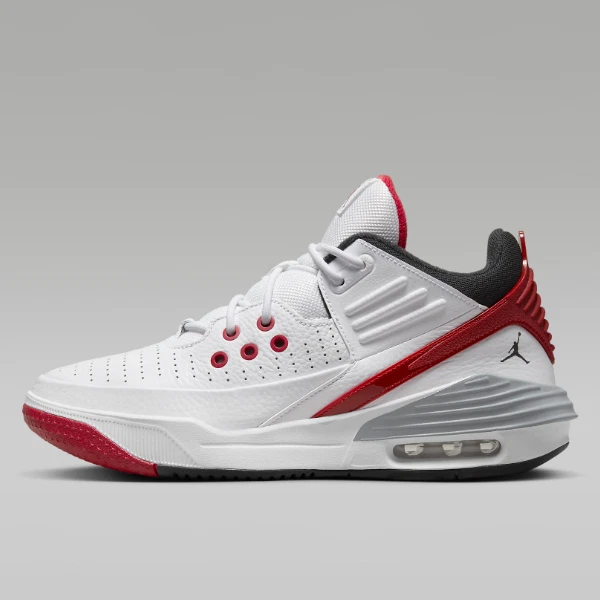 Nike Jordan Max Aura 5 Shoes White Varsity Red DZ4353 101