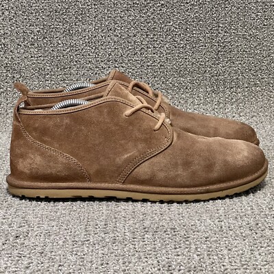 UGG Maksim Round Toe Shoes Chestnut Light Brown Sheepskin  display picture 2