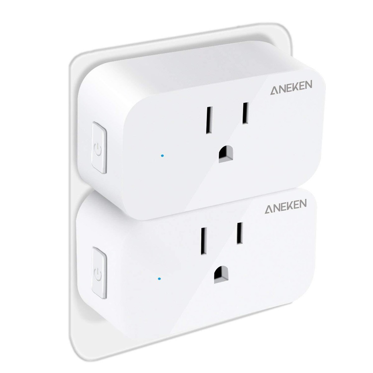 Smart Plug Wifi Mini Outlets Aneken Smart Socket Works with Amazon Alexa  and Goo