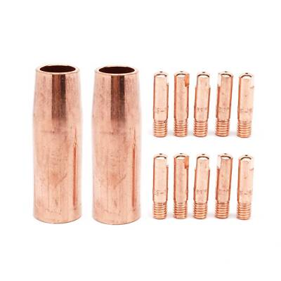 #ad #ad MIG Gun Nozzle Tip 12PK Fit Campbell Hausfeld WG2040 Mig Welder $17.90