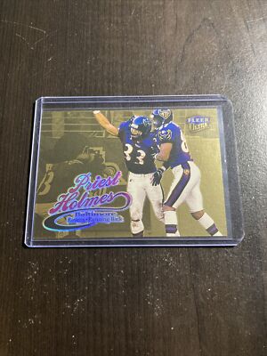 Priest Holmes FLEER ULTRA GOLD MEDALLION EDITION CARD NFL 1999 T12-155