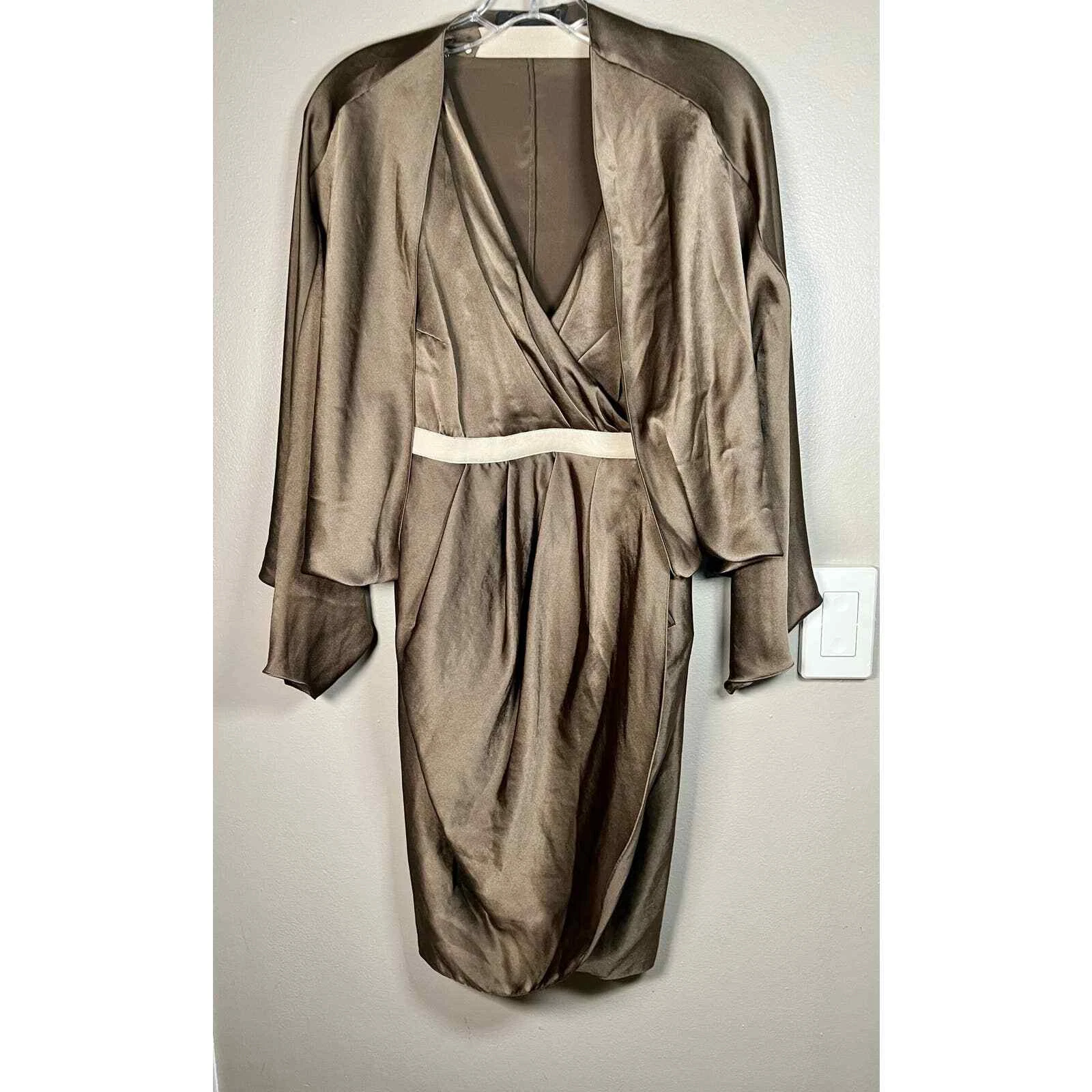 Abito Alexander Wang Charme Charme Pipipistrello $1600 taglia 6