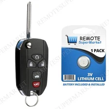 Replacement for Chevy 2005-2010 Cobalt 2004-2012 Malibu Remote Flip Key Fob 5b