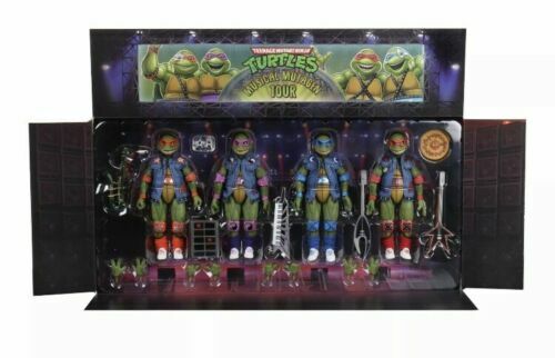 NECA Teenage Mutant Ninja Turtles Musical Mutagen Tour Bundle 