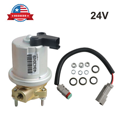 Fuel Transfer Pump ＆ Accessory 24V for Cummins QSB5.9 6B 5.9L 4943049 3990106