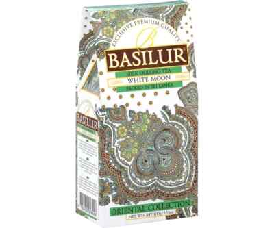 Basilur White Moon Packet Tea 100g Free Shipping World Wide
