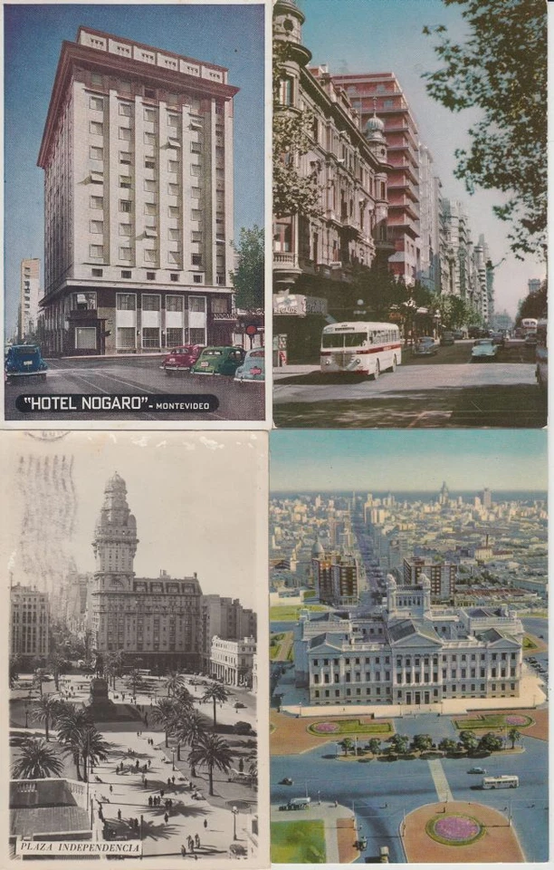 URUGUAY 28 Postales Vintage Mayormente anteriores a 1970 con MEJOR (L5870) Foto 3 de 4