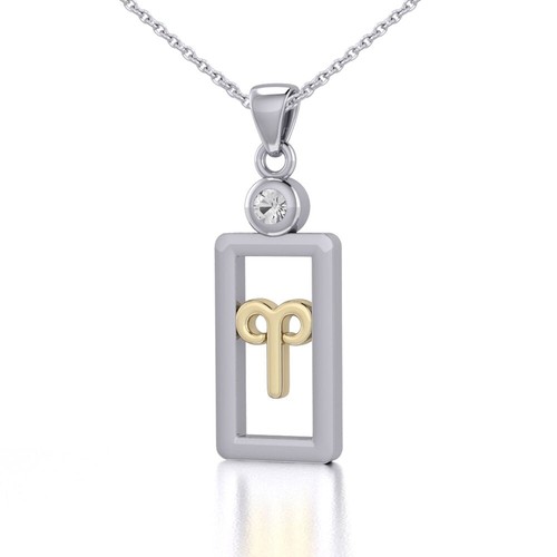Pendentif argent 925‰ zodiaque bélier SO OR