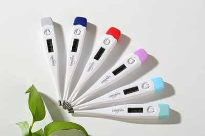 EUROPAPA   digitales Fieberthermometer für Babys, Kinder und Erwachsene.