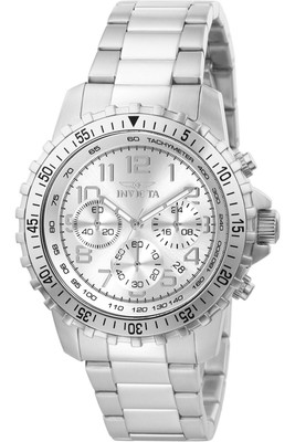 Invicta Specialty Orologio da Uomo in acciaio inossidabile con movimento Quarzo - 45mm, Nero/Viola : Invicta
