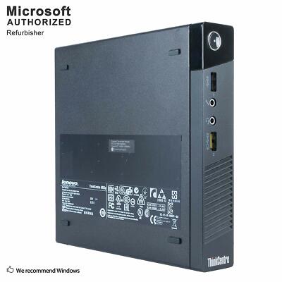 Lenovo ThinkCentre M93p Tiny i7-4765T Quad 8/4GB RAM 500GB HD DVD