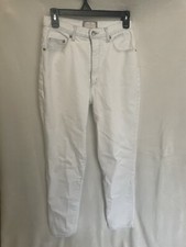 Vintage 80s Bonjour Jeans Womens white High Waisted mom jeamom jeans