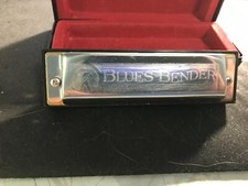 Blues Bender, Pocket Pal, Soldiers and Sailors, and The American Ace harmonicas