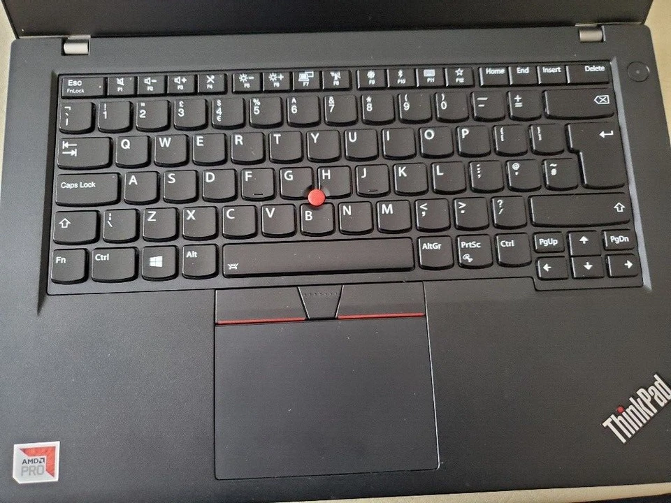 Lenovo thinkpad 20KMS0SW00 AMD PRO 8GB 256GB SSD 14" Screen no battery - Image 3 of 4