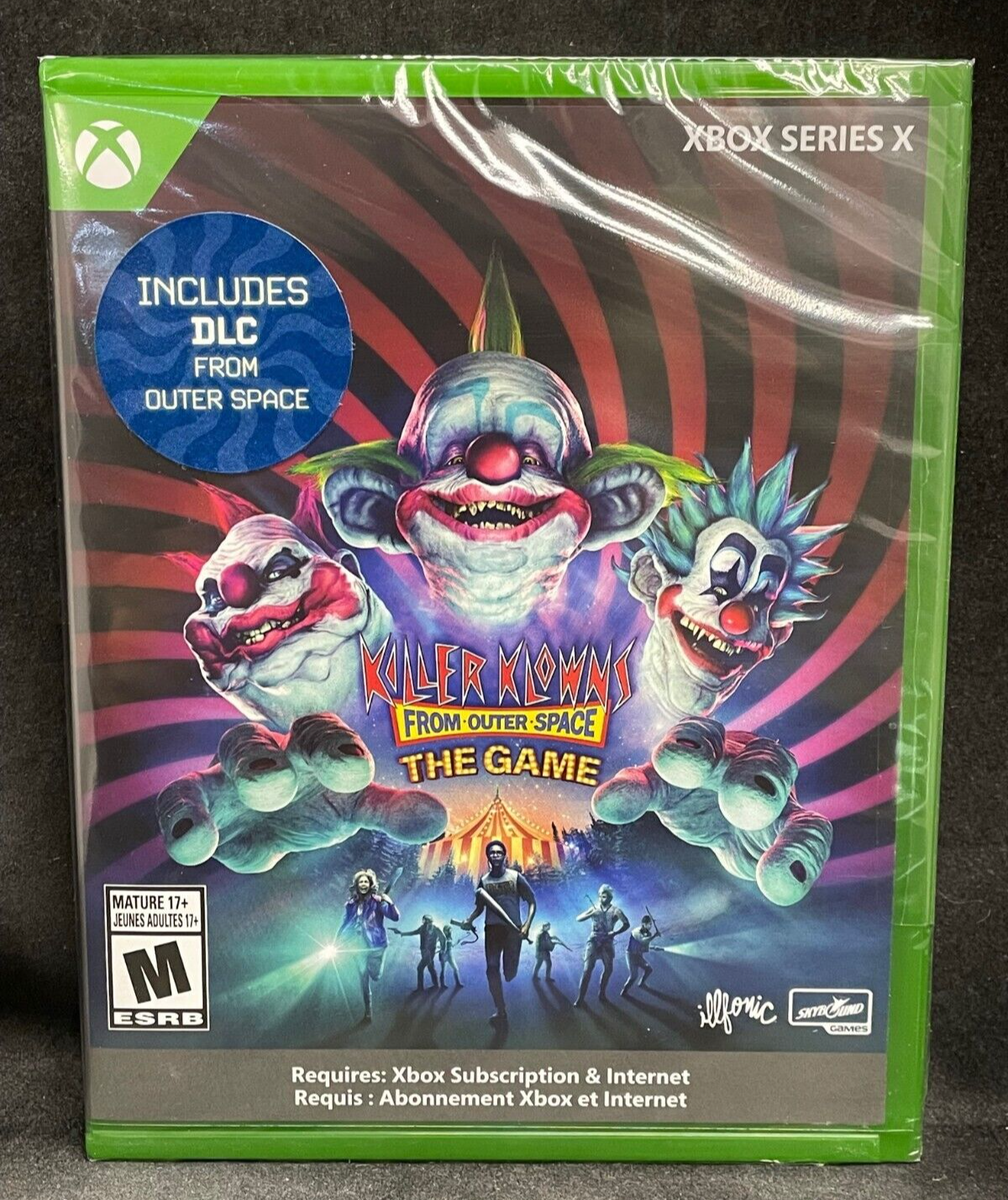 Killer Klowns From Outer Space: The Game (Xbox Series X) BRAND NEW