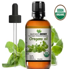USDA Certifed Organic Oregano Essential Oil PURE & NATURAL- UNDILUTED) 1 oz/30ml