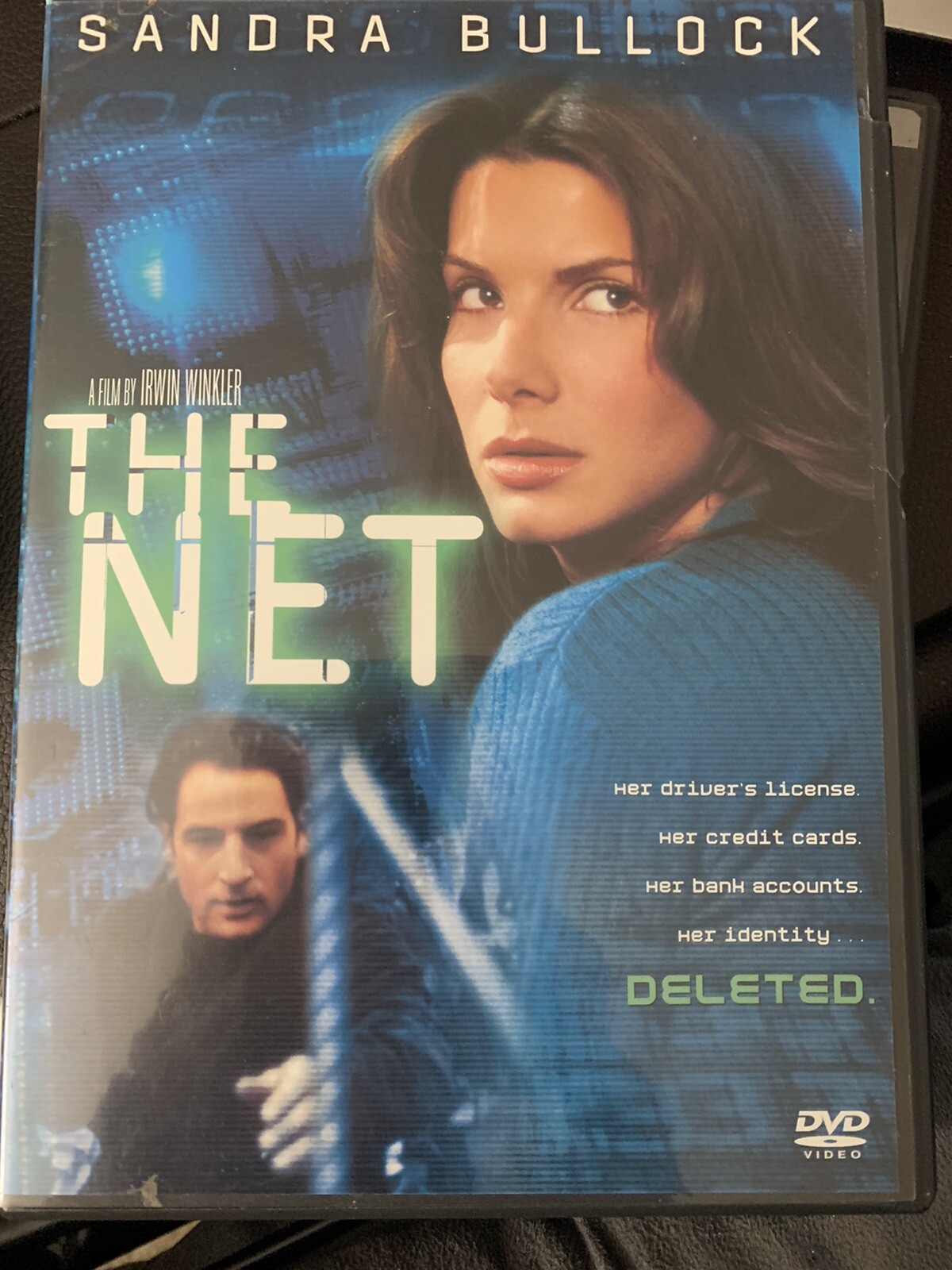 The Net 1995 Movie Film Starring Sandra Bullock DVD Rated PG13 FREE