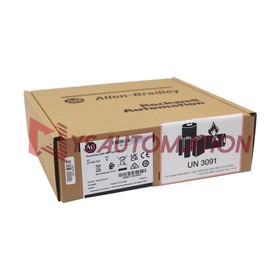 NUEVO Terminal HMI Allen Bradley 2711R-T4T PanelView 800 sellado, 4 pulgadas Foto 4 de 4