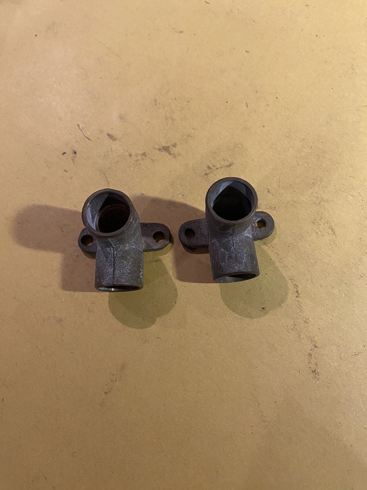 2 Pc 1/2” Copper 90* Elbow With Ears  Fitting SOLDER  PLUMBING SWEAT