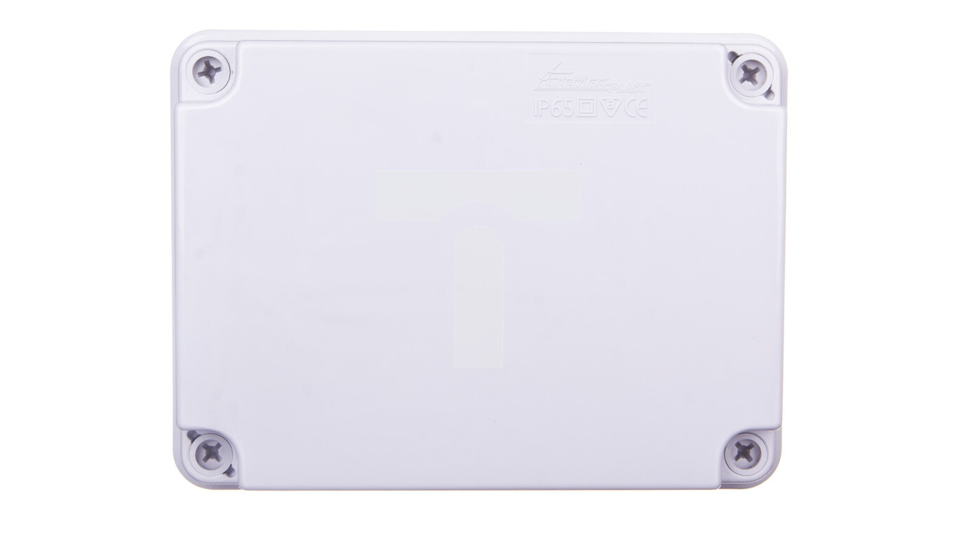 Hermetic junction box 158x118x76mm IP65 gray PH-2A.2 28.22 /T2UK
