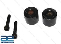 Passt FüR Royal Enfield Bullet Schwarze Lenkerendgewichte Aes