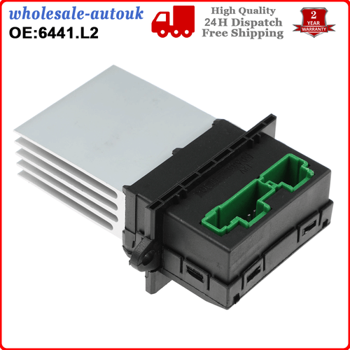New Heater Blower Motor Fan Resistor For Citroen C2 C3 Pluriel C5 6441.L2 6441L2 - Picture 7 of 8