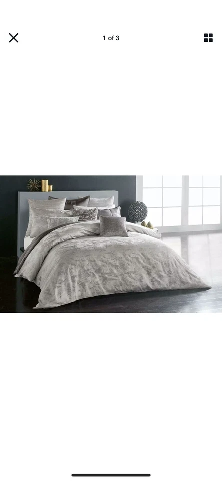 Funda nórdica Donna Karan Luna Platinum Queen - Ver detalles Foto 2 de 4