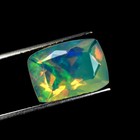 2.13 Ct IF AAA Cushion 10.6 x 8 MM Genuine Rainbow Multi Colors Play Welo Opal !