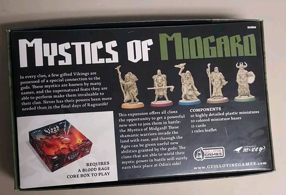 Blood Rage Mystics of Midgard 拡張 Blood Rage: Mystics of Midgard Expansion | eBay
