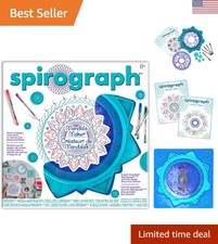 Easy Mandala Design Maker: Complete Art Kit with Templates and Pens for Ages 8 