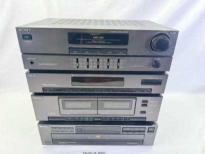 Sony Stereo Component System HST-221 with CDC-C221 CD Changer