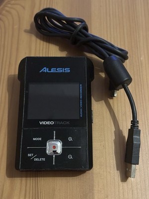 ALESIS VIDEOTRACK handlicher tragbarer Video & Audio Recorder funktioniert KEIN BATT PORTOFREI