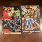 Batman/ Spawn And JLA/WildC.A.T.S Comic Book Match Ups. Two Comic Book Lot.