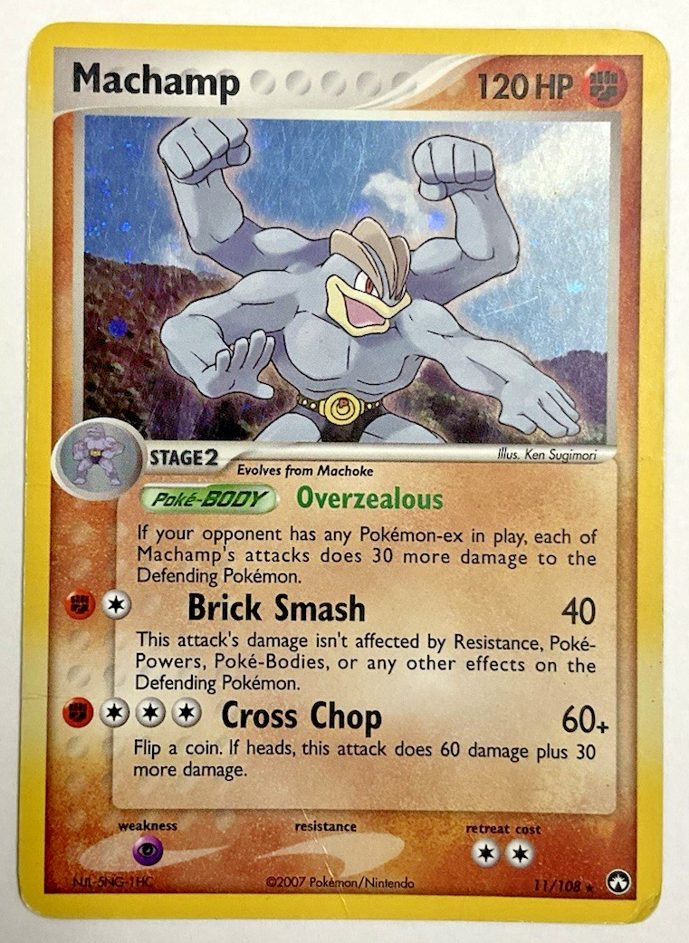 MACHAMP 11/108 POKÉMON POWER KEEPERS HOLO 2007
