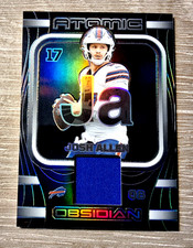 2023 Panini Obsidian Atomic Materials Josh Allen #AMA-JAL /199
