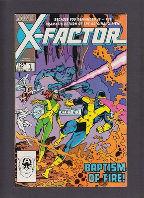 X-Factor #1 Marvel Comics 1986 1st appearance and origin of X-Factor