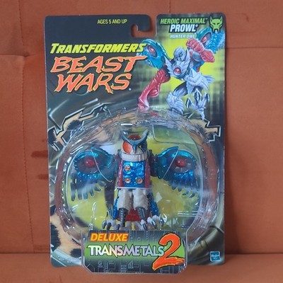 Hasbro Transformers Beast Wars Transmetals 2 Prowl. White Variant. 