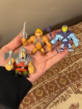 Masters Of The Universe Eternia Minis Lot He-Man Skeleton and Ram Man MOTU